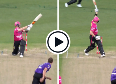 Watch: Steve Smith helps Sydney Sixers to 16 runs off one legal ball in yet another BBL blitz