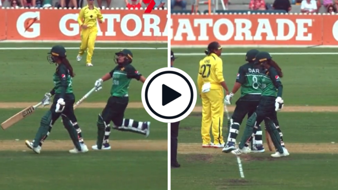Watch: Footsteps decide run out after misunderstanding causes chaotic, same-crease mix-up at Australia-Pakistan Women’s ODI