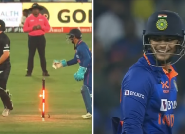 'That is not cricket' – Ishan Kishan knocks off bail with glove, appeals for hit wicket, laughs when he sees replay