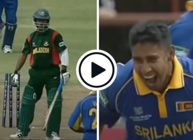 Watch: Chaminda Vaas completes hat-trick with first three balls of a World Cup match