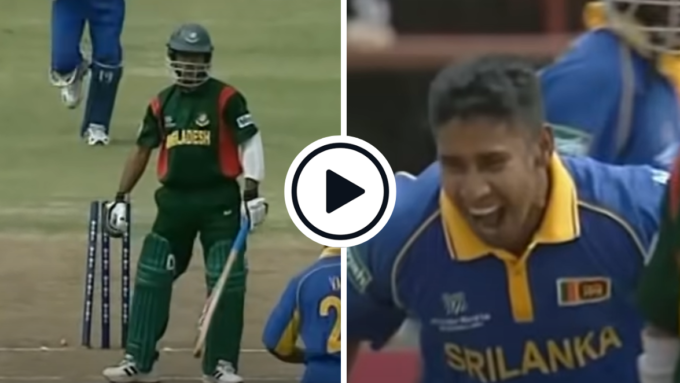 Watch: Chaminda Vaas completes hat-trick with first three balls of a World Cup match
