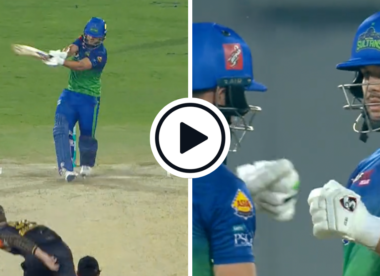 Watch: Rilee Rossouw hits 23-ball fifty in PSL, carves 21 runs off Jimmy Neesham over with David Miller