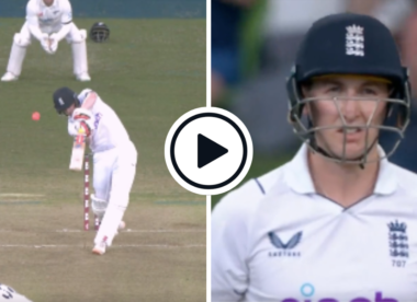 Watch: Harry Brook launches glorious down-the-ground six in imperious day one knock