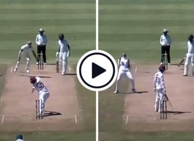 Watch: Ntini Jr dismisses Chanderpaul Jr during West Indies tour game in South Africa