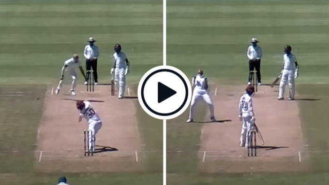 Watch: Ntini Jr dismisses Chanderpaul Jr during West Indies tour game in South Africa