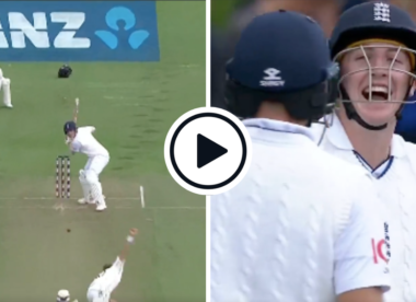 Watch: Harry Brook makes room, clubs Neil Wagner for six en route to extraordinary counter-punching century