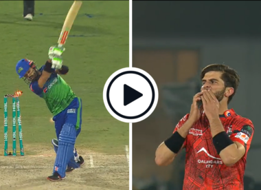 Watch: Shaheen Afridi takes out Mohammad Rizwan's leg stump with perfect cutter-yorker on injury return