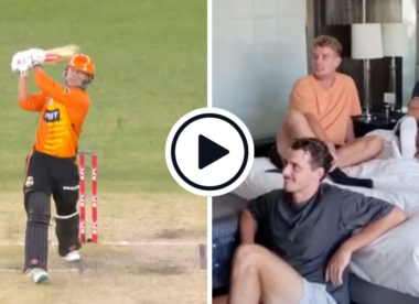 Watch: 'Who is this guy?' 'I love him' – Australia squad react to 19-year-old Cooper Connolly's match-winning innings in BBL final