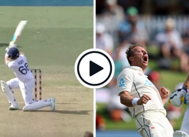 Watch: Joe Root falls reverse scooping six deliveries after successfully executing the same shot