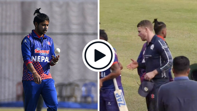 Scotland players refuse to shake hands with Sandeep Lamichhane amid ongoing tensions over his Nepal inclusion