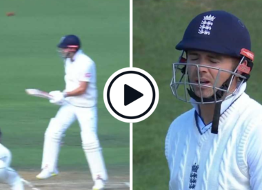 Watch: The questionable non-wide call one ball before England fell to a one-run defeat