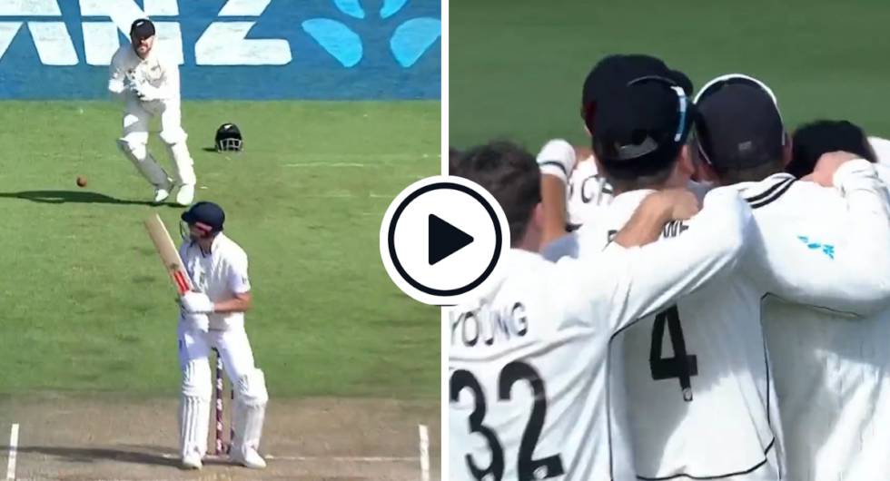 James Anderson was strangled down the leg side by Neil Wagner to give New Zealand a one-run win