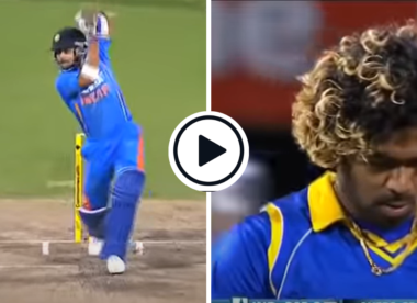 Watch: 23-year-old Virat Kohli takes apart Malinga in 24-run over, churns out epic 133* in first signs of ODI greatness