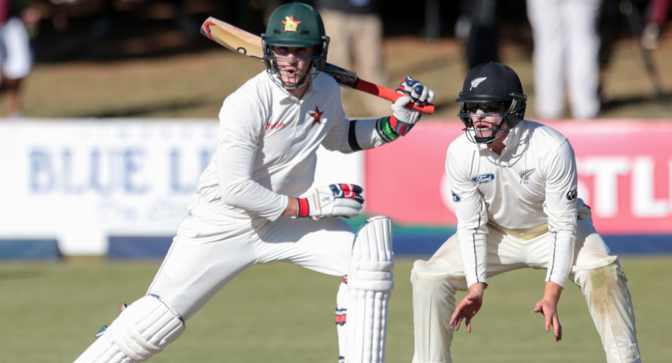 PJ Moor batting for Zimbabwe - he has switched to earn a call-up to the Ireland Test squad