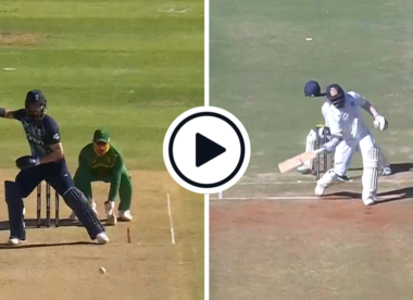 Watch: Broken-handed Hanuma Vihari shows Moeen Ali how it’s done, nails one-handed reverse hit in Ranji Trophy