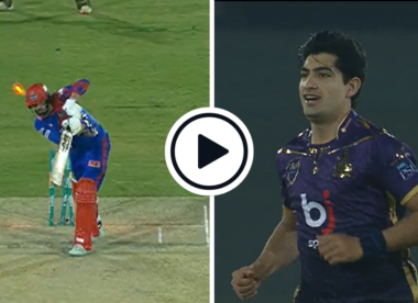 Watch: Naseem Shah clean bowls James Vince with fast nipbacker at the PSL