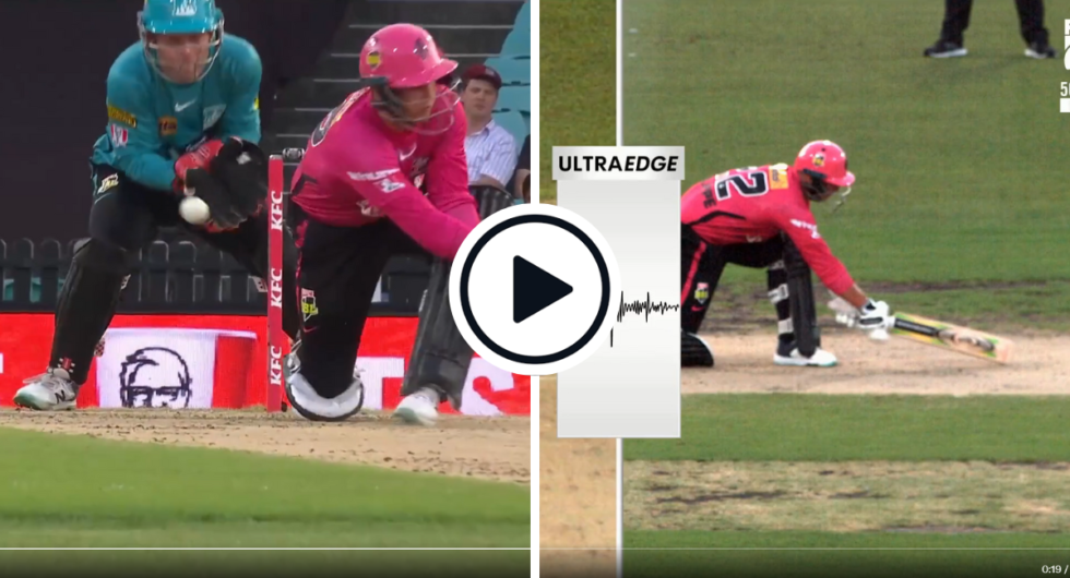 Philippe caught Peirson bowled Kuhnemann BBL 2022 23 Challenger