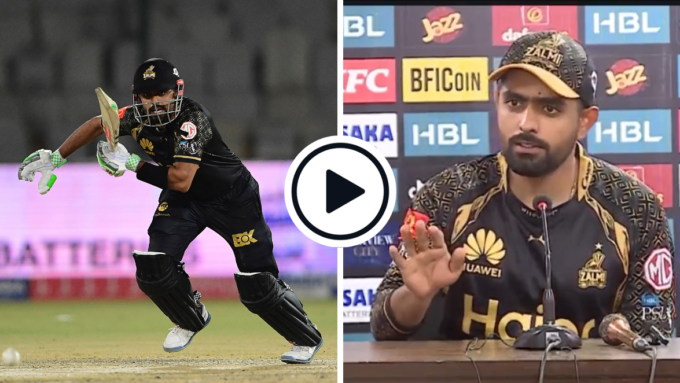 Watch: 'What do you want it to be?' - Babar Azam humorously snaps back at journalist for questioning strike rate