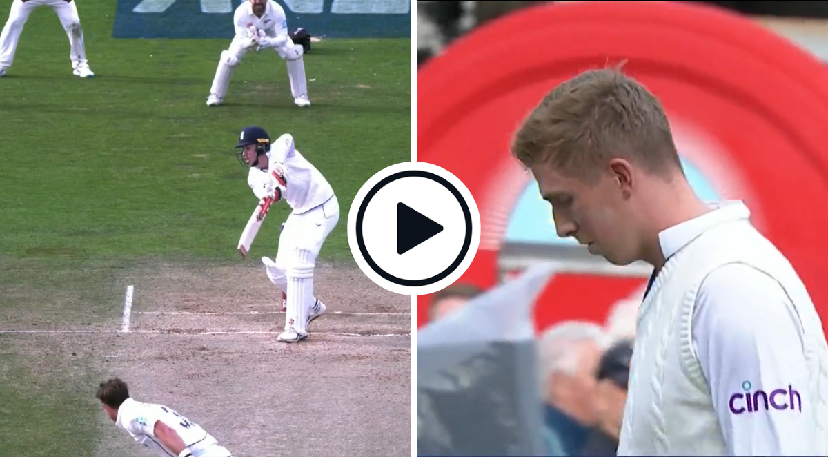 Watch: Tim Southee Cuts Zak Crawley In Half, Clips Top Of Off-Stump With  Vicious Nip-Backer