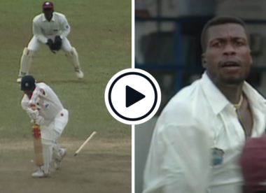 Watch: 'Fast, hostile, accurate' – Demolished by Curtly Ambrose, England skittle to 46 all out in 1994 Test