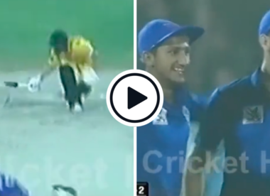 Watch: Outside the leg-stump tram-lines - a legitimate contender for the worst wicket ball in history