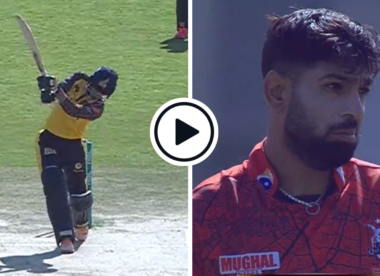 Watch: 20-year-old Saim Ayub clobbers Haris Rauf for no-look six, leaves bowler impressed