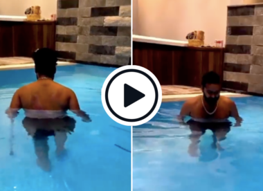 Watch: 'Grateful for small things' – Rishabh Pant posts swimming pool recovery footage, gives update after car crash injury
