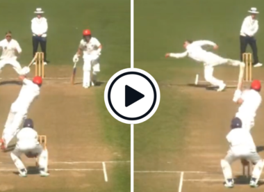 Watch: Glenn Phillips takes stunning reflex caught and bowled in New Zealand first-class cricket