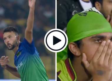Watch: Ihsanullah puts handbrake on rapid Lahore start in PSL final with well-directed rapid bouncer