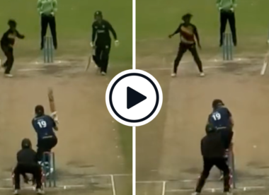Watch: A new shot? Alex Lees invents reverse-reverse-paddle sweep off the cuff in county warm-up match
