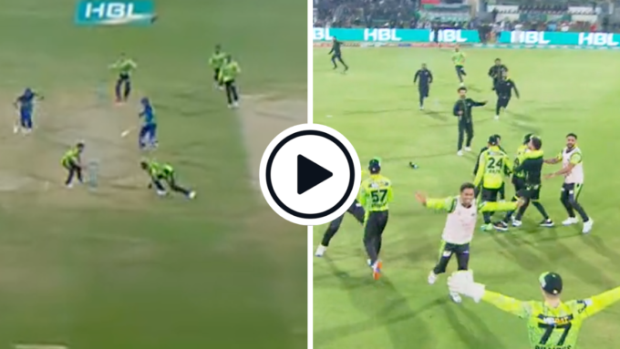 Watch: Lahore Qalandars win in chaotic fashion off the last ball of all-time classic final