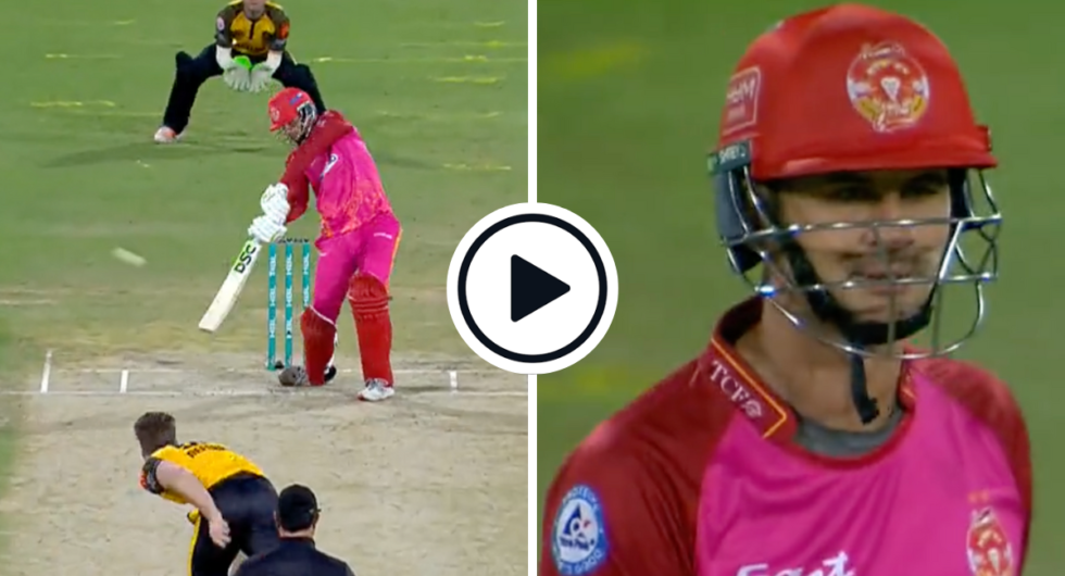 Watch: Alex Hales Crunches Jimmy Neesham For Mammoth Six Over Cover-Point In Blistering PSL Half-Century