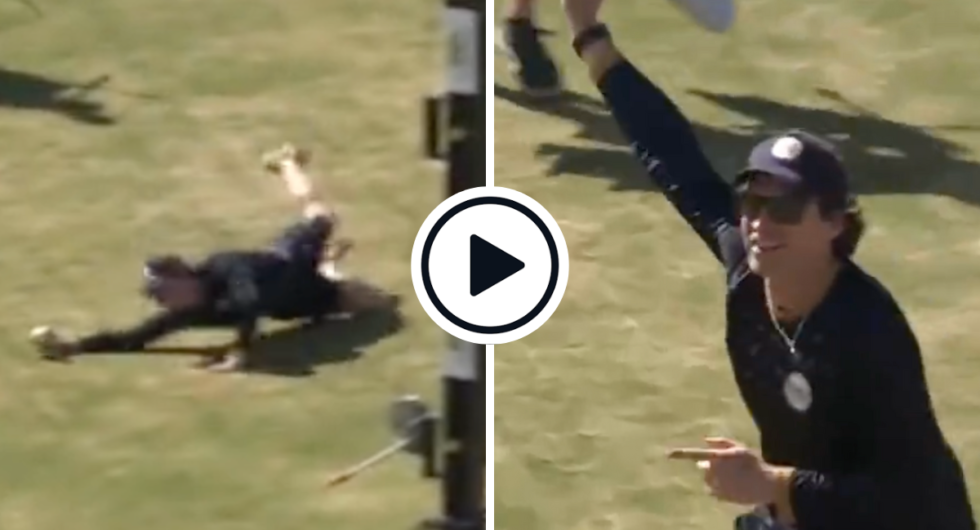 Watch: "That's A Screamer!" - European Cricket League Founder Takes Outrageous, One-Handed Diving Crowd Catch