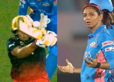 Richa Ghosh survives caught-behind review despite 'clear deflection', Harmanpreet left bemused