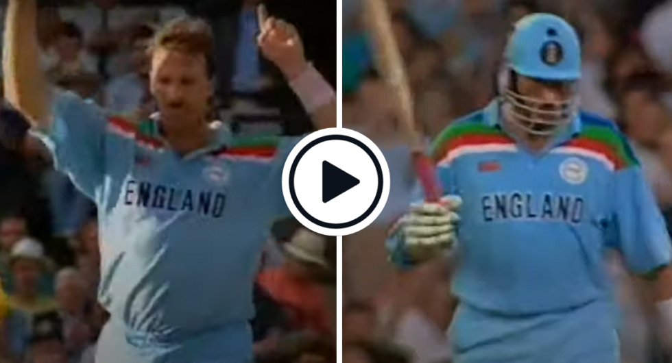 Ian Botham takes 4-31 and scores 53 runs against Australia in the 1992 World Cup