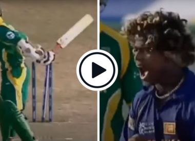Watch: Lasith Malinga becomes first to take four wickets in four balls in international cricket