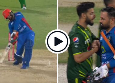 Watch: The Mohammad Nabi six that sealed Afghanistan's historic, first-ever T20I win over Pakistan