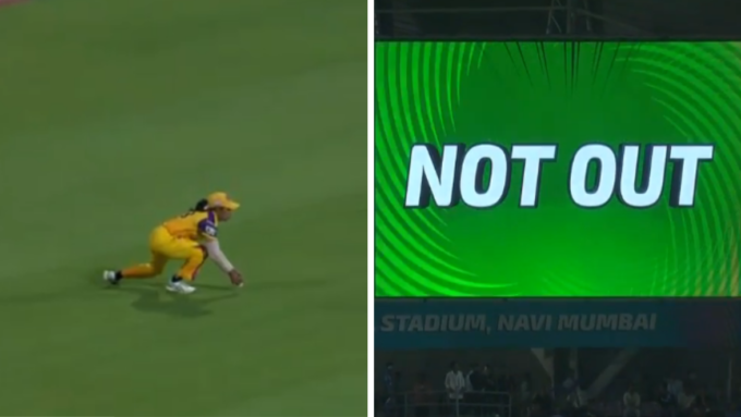 'Shocker of a decision' – TV umpire bizarrely overrules outfield catch for 'touching the ground' in WPL