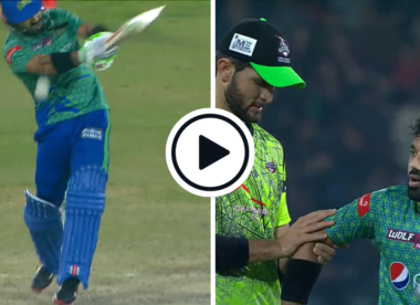 Watch: Shaheen Shah Afridi ‘consoles’ Mohammad Rizwan after vicious blow from Haris Rauf