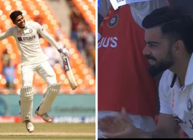 ‘He owns the turf - Shubman Gill puts on a classy show with maiden home test ton, Virat Kohli proudly applauds from dugout