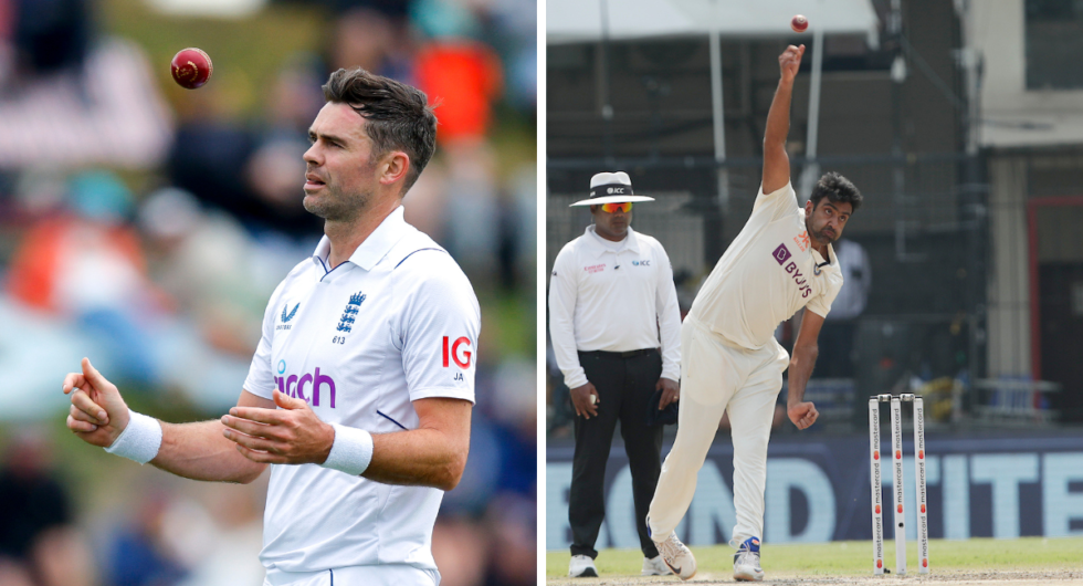 James Anderson and Ravichandran Ashwin are tied for top spot in the latest ICC Test rankings