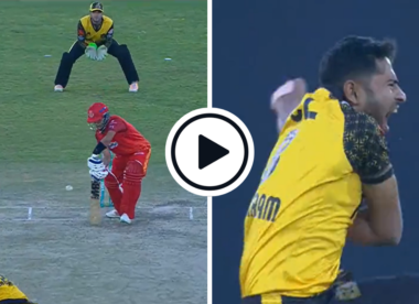 Watch: Khurram Shahzad nails two 140kph yorkers in consecutive balls to end attempted Islamabad United heist in PSL thriller