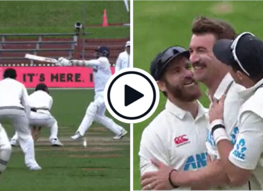 Watch: Three square legs all in a line - New Zealand's creative field setting outfoxes Angelo Mathews