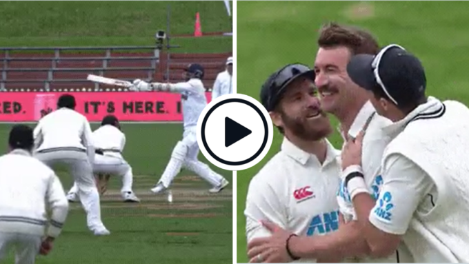 Watch: Three square legs all in a line - New Zealand's creative field setting outfoxes Angelo Mathews