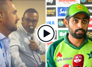Watch: Simon Doull fact-checks Aamer Sohail live on air during 'averages are more important than strike rates' discussion