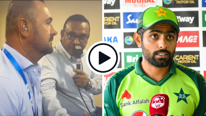 Watch: Simon Doull fact-checks Aamer Sohail live on air during 'averages are more important than strike rates' discussion