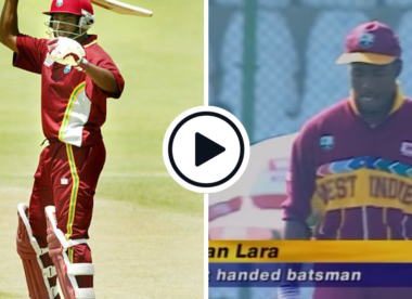 Watch: Brian Lara hits classy century against South Africa at the 1996 World Cup
