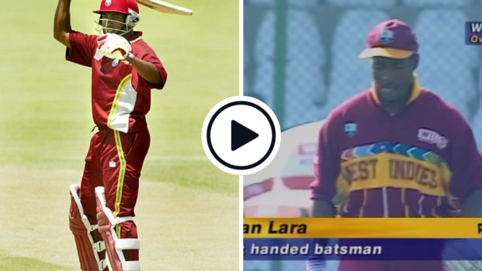 Watch: Brian Lara hits classy century against South Africa at the 1996 World Cup
