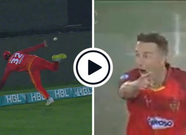 Watch: Hassan Ali pulls off 'absolutely stunning' boundary relay catch, Tom Curran left agape in awe