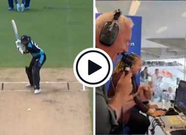 Watch: 'You ripper!' - No.10 Ish Sodhi launches last-ball six into stands to set up Super Over in incredible T20I finish